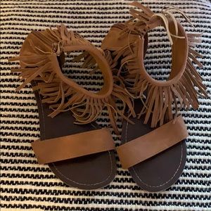 Fringe Sandals